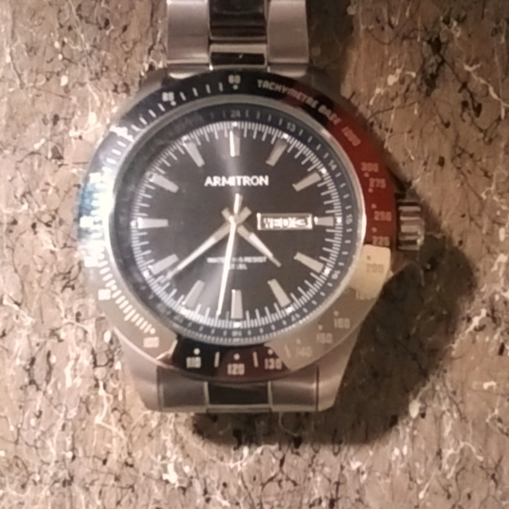 Armitron stainless steel watch